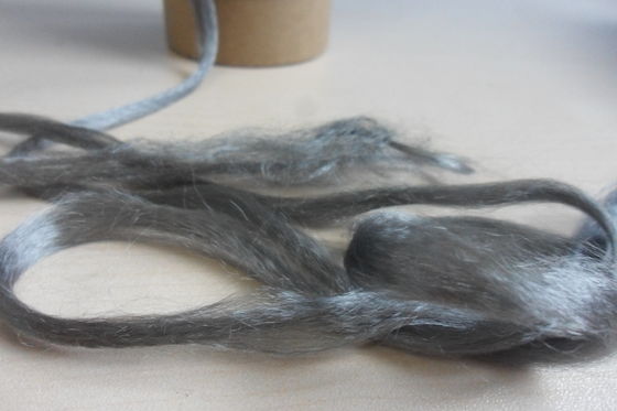 Conductive 1.10% Elongation Stainless Steel Fiber 25N Break Loading For Military Camps